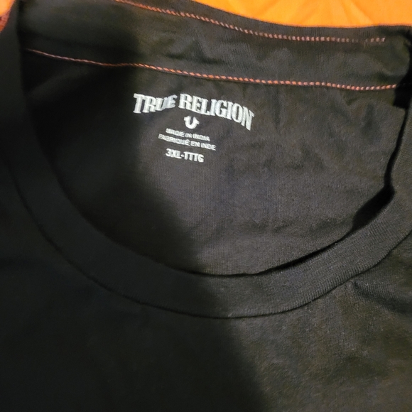 True Religion Black Tee - Picture 3 of 3